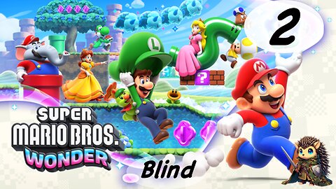 Fluff-Puff Peaks - Super Mario Bros Wonder BLIND [2]
