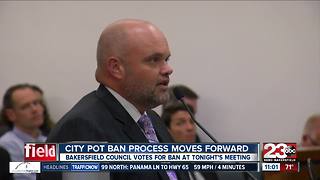 Bakersfield City Council meets to talk the ban of marijuana