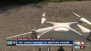 FPL using drones to restore power