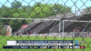 Body Found In Bleachers at Baltimore High School