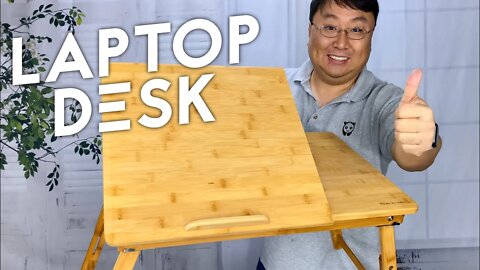 Nnewvante Tilting Laptop Standing Desk Table Review