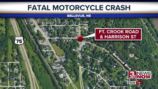 Fatal motorcycle crash in Bellevue