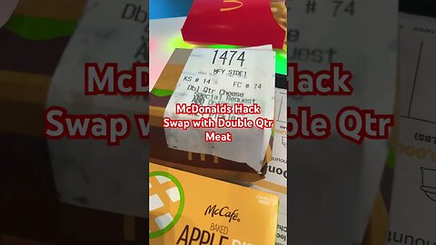 McDonald’s Big Mac Hack 🤫