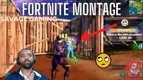 FORTNITE MONTAGE NEW SEASON SAVAGE GAMING-YT Playing with my daughter Emerie0408