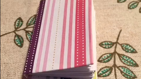 How to make a small notebook