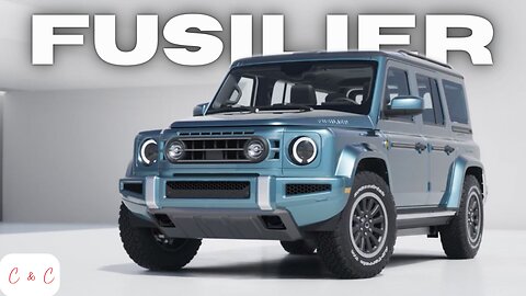 First Look! - New Ineos Fusilier Off Road Hybrid 4x4 SUV