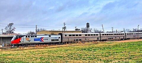 Amtrak at Yazoo City