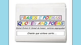 Notícias engraçadas: Crente que estava certo... [Frases e Poemas]