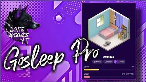 GOSLEEP 🌜PRO 💤ACHAT NFT🛏️ ! #2