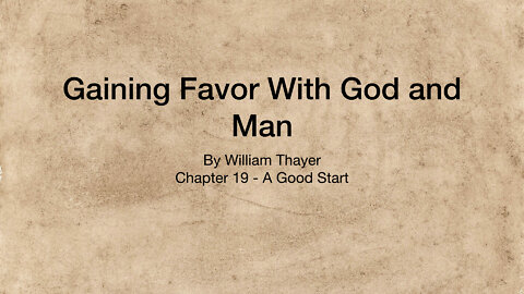 Chapter 19 - A Good Start