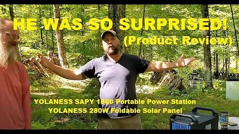 Giving Away & Review $1,000+ YOLANESS SAPY 1600 Portable Power Plant & Solar Panel! | Jason Asselin