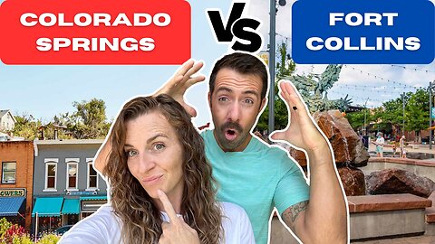 Is it BEST to MOVE to Colorado Springs or Fort Collins Colorado
