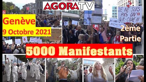 5000 manifestants à Genève le 9 octobre ! 2ème partie : les discours sur la place de la navigation
