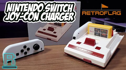 Famicom Inspired Nintendo Switch Joy-Con Charger