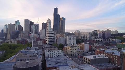 30 amazing drone shots of Seattle in 30 seconds