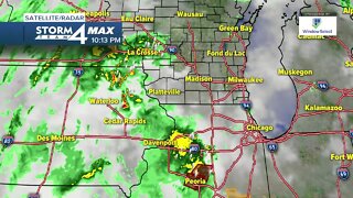 Tracking your evening forecast for Monday May 25