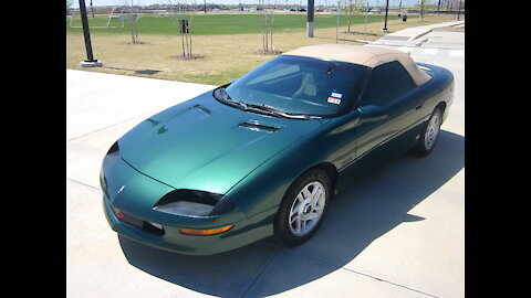 1995 Chevrolet Camaro Z28 5.7L LT1 V8 6-Speed Convertible Low Miles