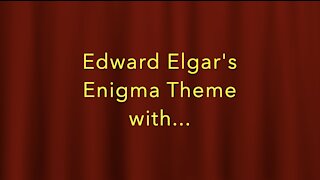 Elgar's Enigma Theme with "Ein feste Burg" (A Mighty Fortress) in retrograde