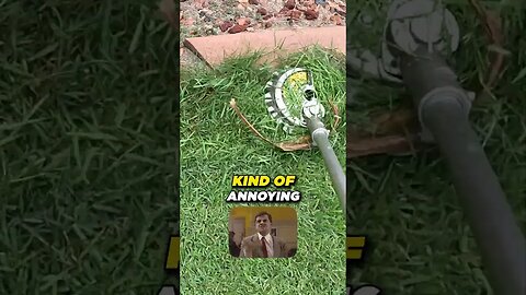 Rotary Scissors vs String Trimmer #lawncare #enjoythemow