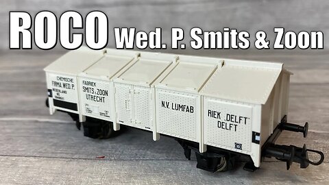 Roco "Wed. P. Smits & Zoon" Utrech - Dutch FS Covered Wagon Review HO Scale