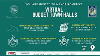 Mayor encourages public to join virtual budget town hall meetings