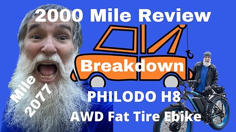 Philodo H8 AWD Ebike 2,000 Mile Review: Can't Believe This Happened Today