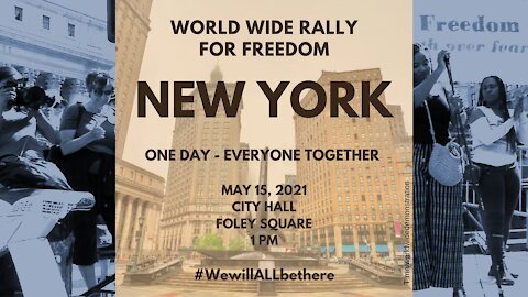 Worldwide Demonstration For Freedom 2.0 NYC