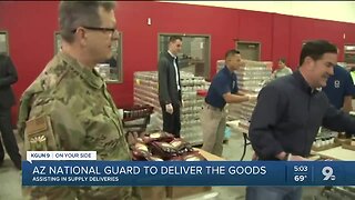 COVID-19: AZ National Guard to ease grocery shortages