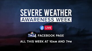 What is the most common severe weather threat in Wisconsin?