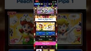 Mario Kart Tour - Peach vs. Daisy Pipe 1 Pull