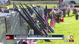 Fort Myers Memorial Gardens holds Memorial Day Service for fallen heroes