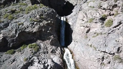 Salto De La Novia at Cajon del Maipo in Chile