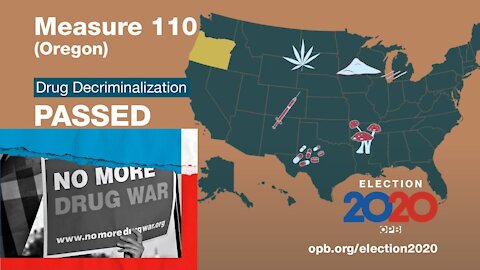 Oregon Decriminalizes ALL Drugs - the War on Drugs Wanes #drugwar