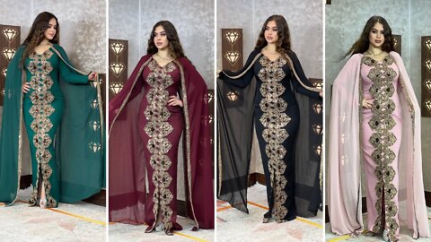 Women's Caftan - Latest Abaya Design 2022 - Dubai Abaya Design - Burka Fashion