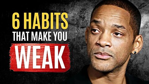 6 Disturbing Habits That Make YOU Weak (Sigma Male Wisdom)