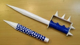 How to Make a Paper Trench Knife - how made toy for kids - kid toys