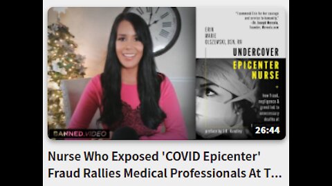 Nurse Who Exposed 'COVID Epicenter' Fraud Rallies