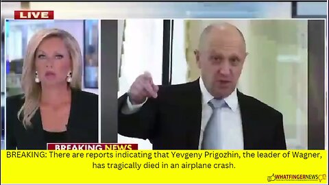 BREAKING: There are reports indicating that Yevgeny Prigozhin, the leader of Wagner