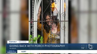 Giving back with porch photography