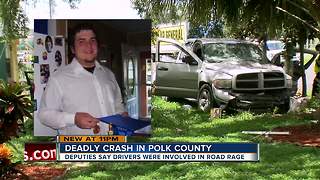 One dead after vehicle crashes into building as result of road rage incident in Polk County