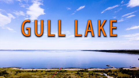 Beautiful Gull Lake, Alberta Canada By Drone | Cinematic 4K