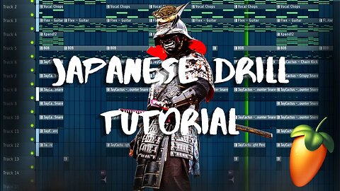 HOW TO MAKE JAPANESE DARK UK DRILL BEAT! (FL STUDIO TUTORIAL)