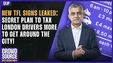 BREAKING! New Tax On Drivers In London Has Just Been Leaked!