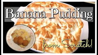 🍌 Homemade Banana Pudding Recipe 🍌 With Real Custard