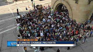 Global Climate Strike brings hundreds of people out to march Milwaukee streets