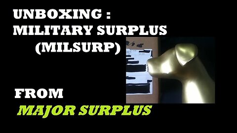 UNBOXING [74] : Major Surplus and Survival. Helmet, Socks, Pack , Dog Tag, Military Manuals.