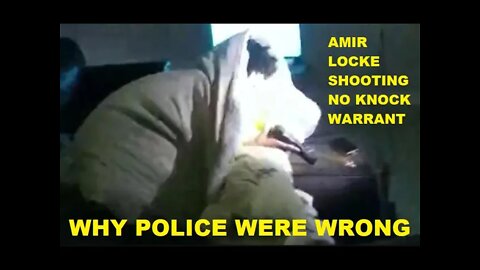 Amir Locke Shooting - No Knock Warrants Kill Again - Gov Accountability Is The Problem