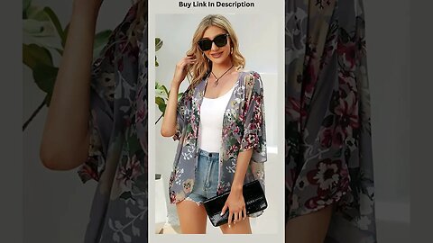 Women's Floral Print Casual Blouse Tops #shorts #floral #blouse #fashion #clothing #amazonmusthave