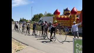 2022 British Open Penny-Farthing Championships: Slalom Competiton