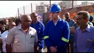 WATCH: Irate residents won’t allow Durban chemical plant to reopen following leak (KDp)